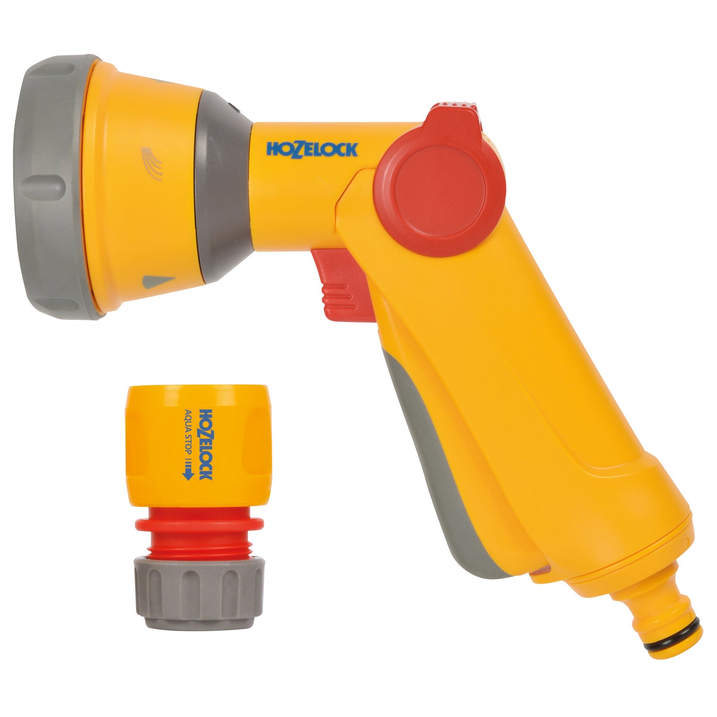 Hozelock Multi-Spray Soft Touch Gun & Waterstop