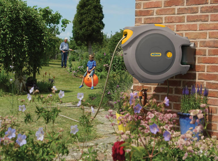 Hozelock Auto Reel & Hose 40m + 2684 Gun