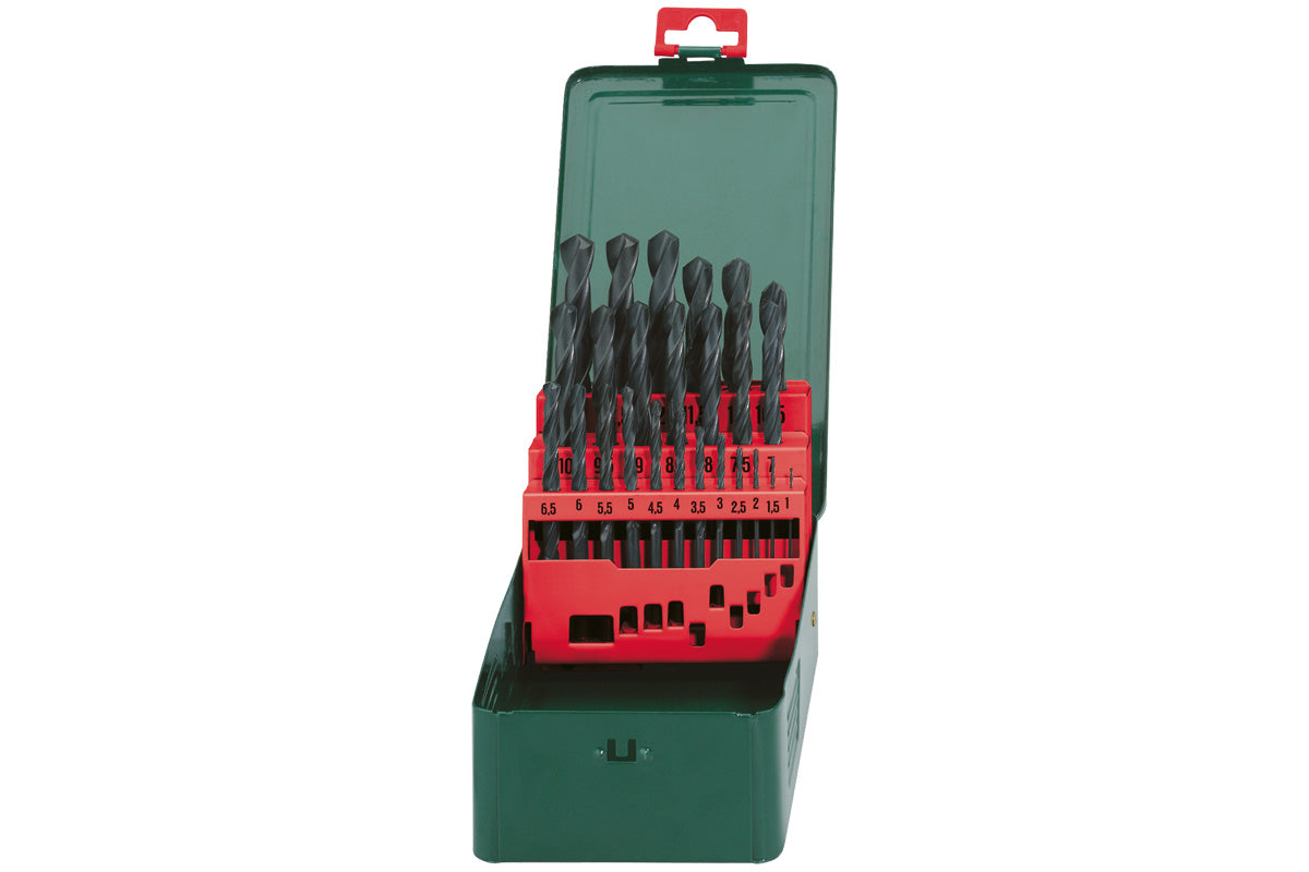 Metabo HSS-R Bit Storage Case 25 Pieces