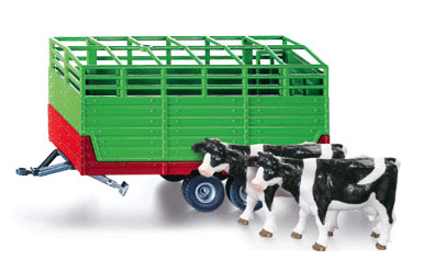 Siku Cattle Trailer with two Cows 2875