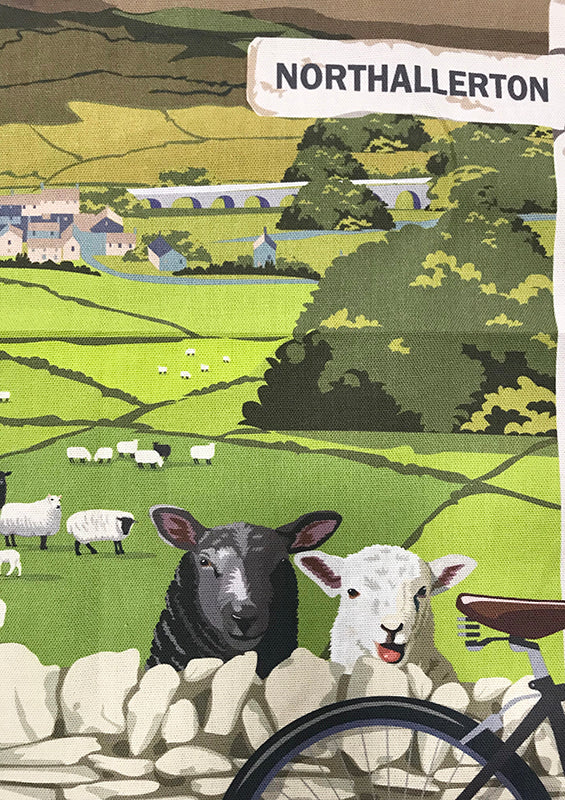 Sam Turner's North Yorkshire Cotton Tea Towel