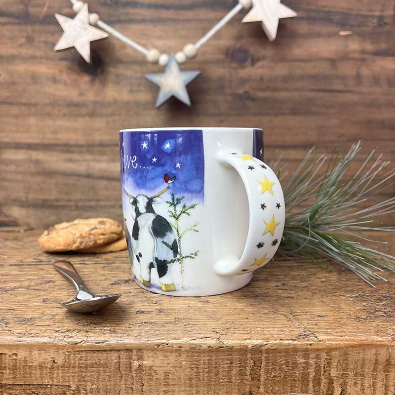 Alex Clark Christmas Believe Mug