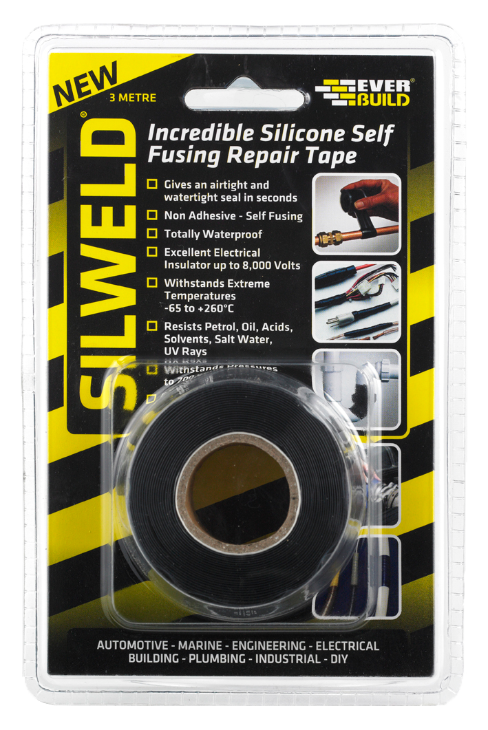 Everbuild Silweld Self-Fusing Repair Tape 3m