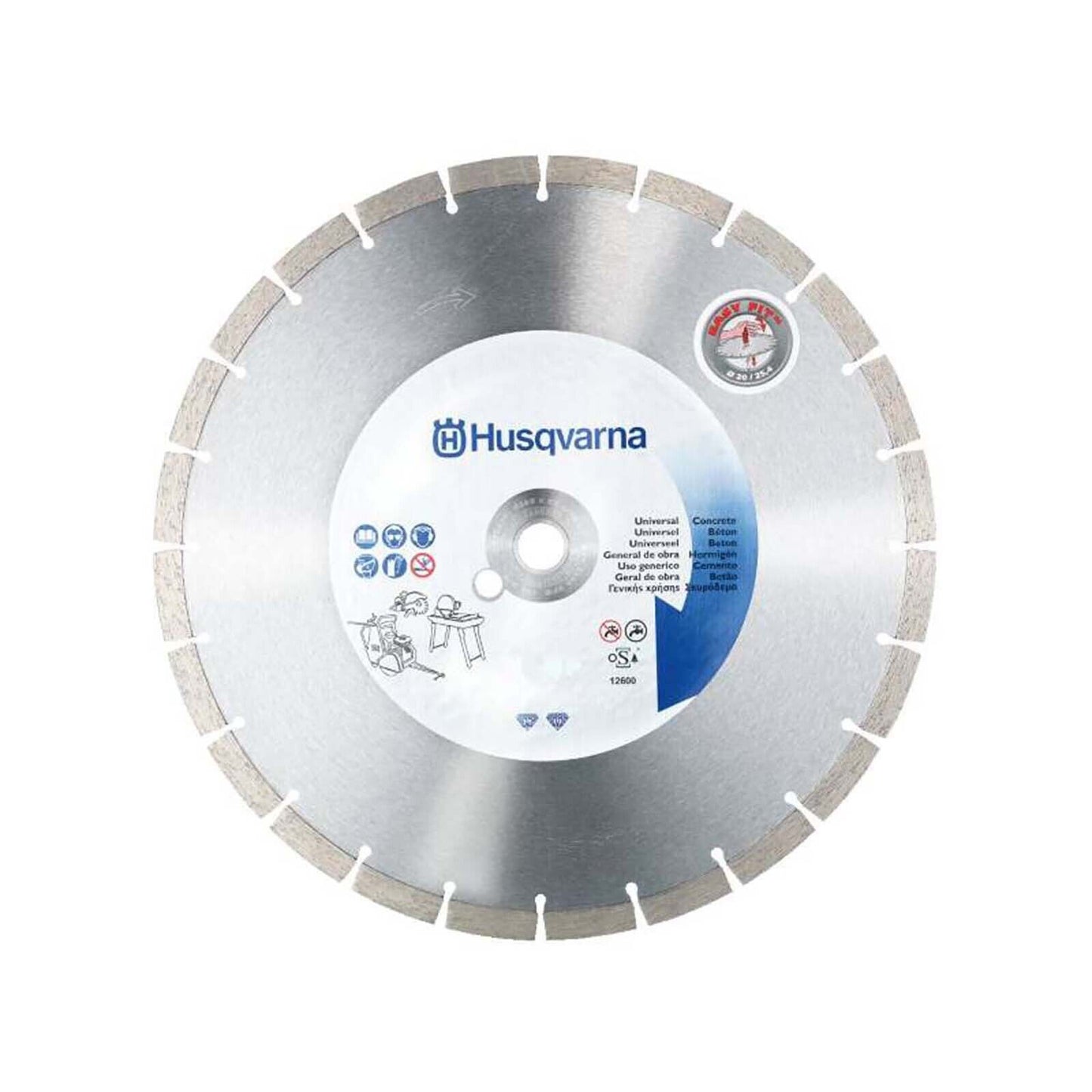 Husqvarna 300mm x 20mm Diamond Blade CM15 for K760