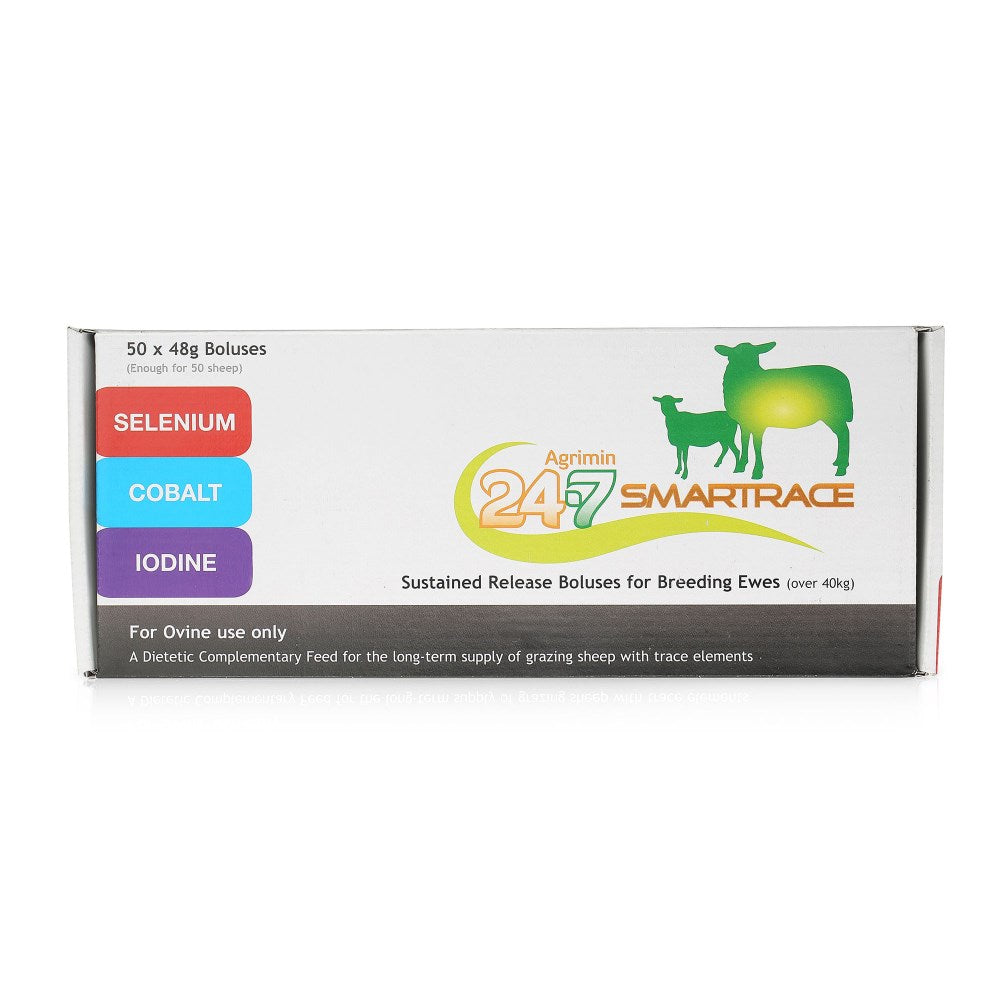 24-7 Smartrace Bolus for Sheep - 50 Boluses