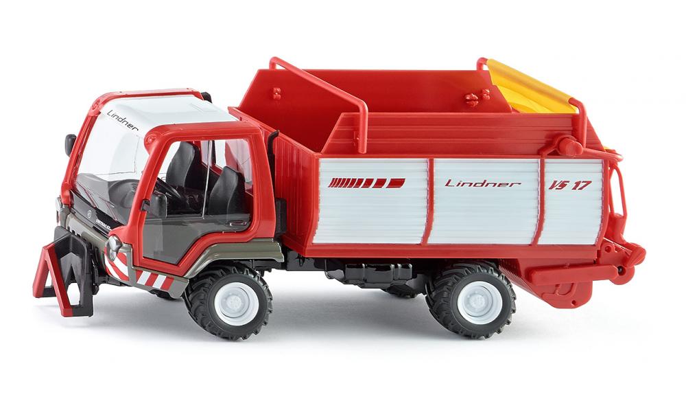 Siku Lindner Unitrac & Loader Wagon
