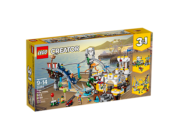 LEGO Creator Pirate Roller Coaster 31084