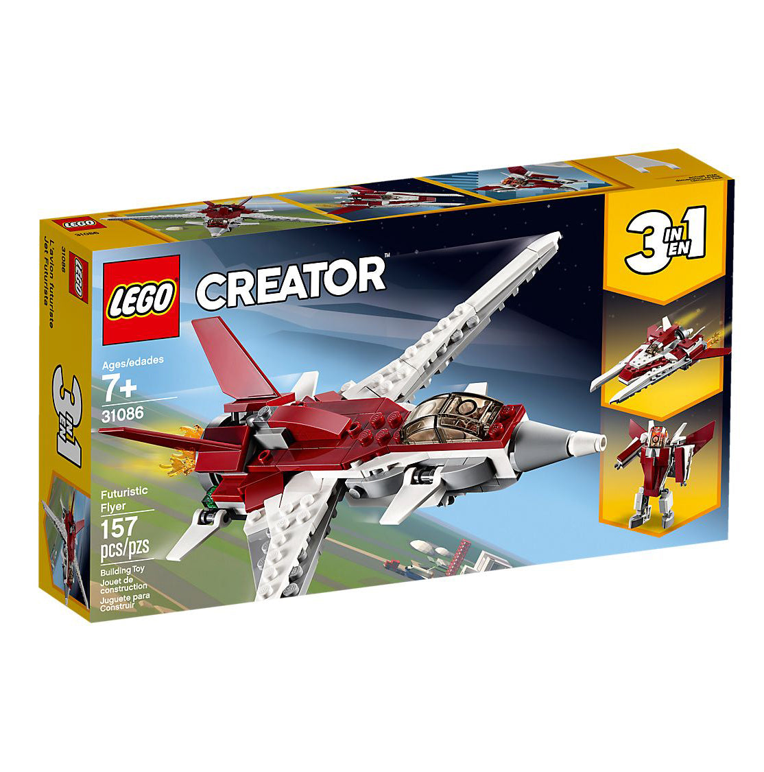 LEGO Creator Futuristic Flyer 31086