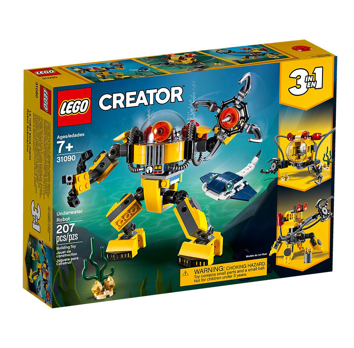 Lego Creator Underwater Robot 31090