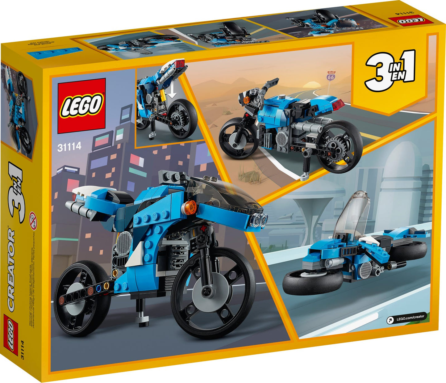 LEGO Creator Superbike 31114
