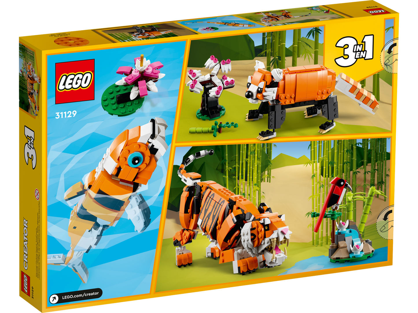 LEGO Creator Majestic Tiger 31129