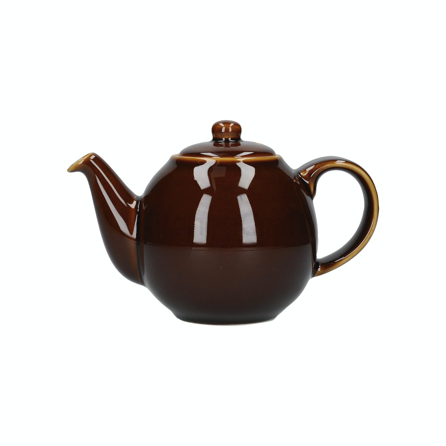 London Pottery Globe 4 Cup Teapot Rockingham Brown