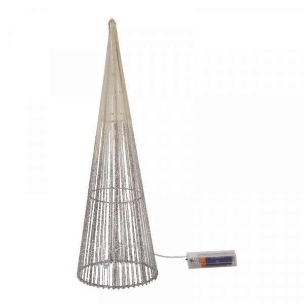 Three Kings Silver Sparkly TreeBelisk Set of 3