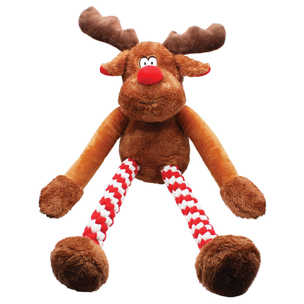 Happy Pet Supersize Reindeer Dog Toy