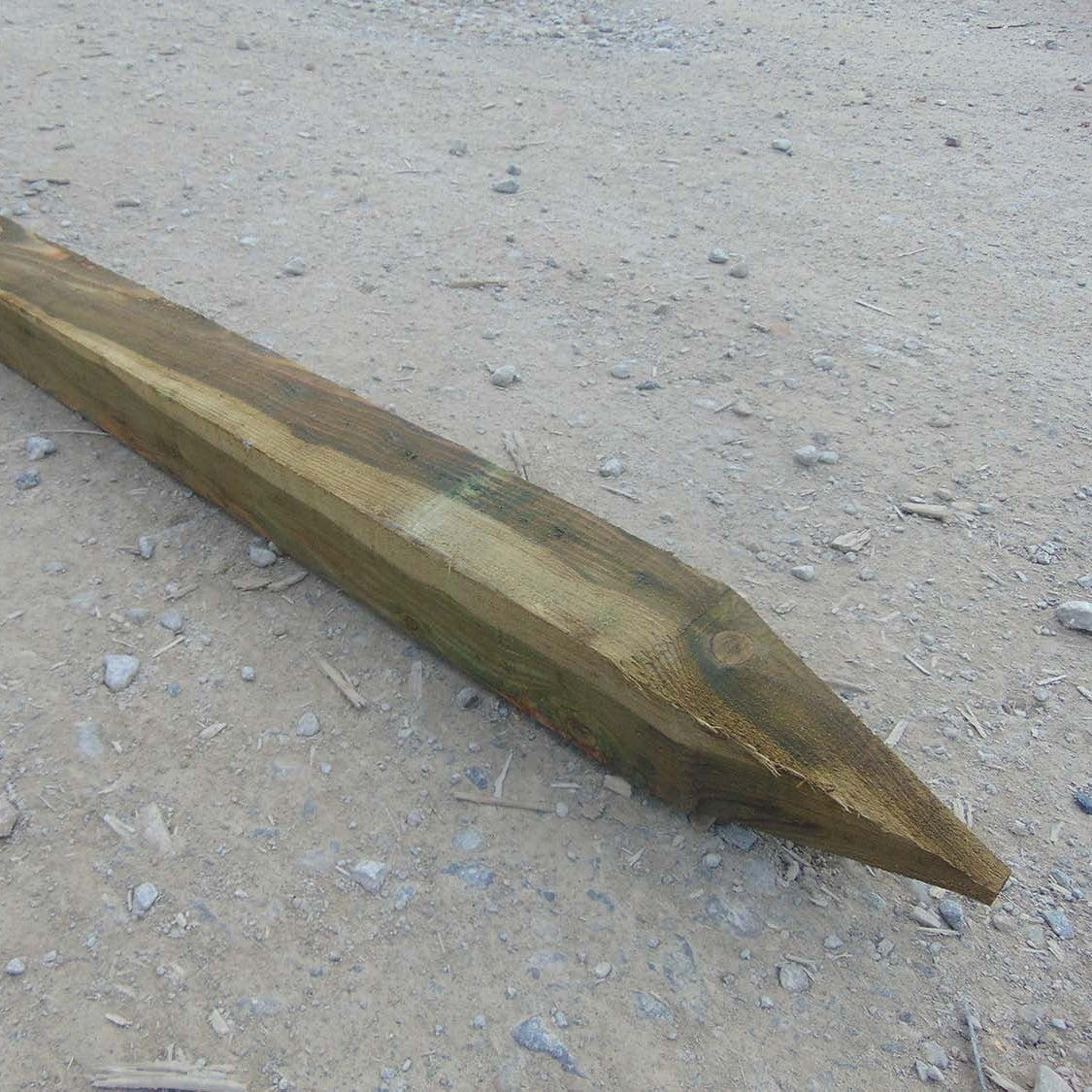 Tanalised Wooden Fence Post 5' x 3" x 3"