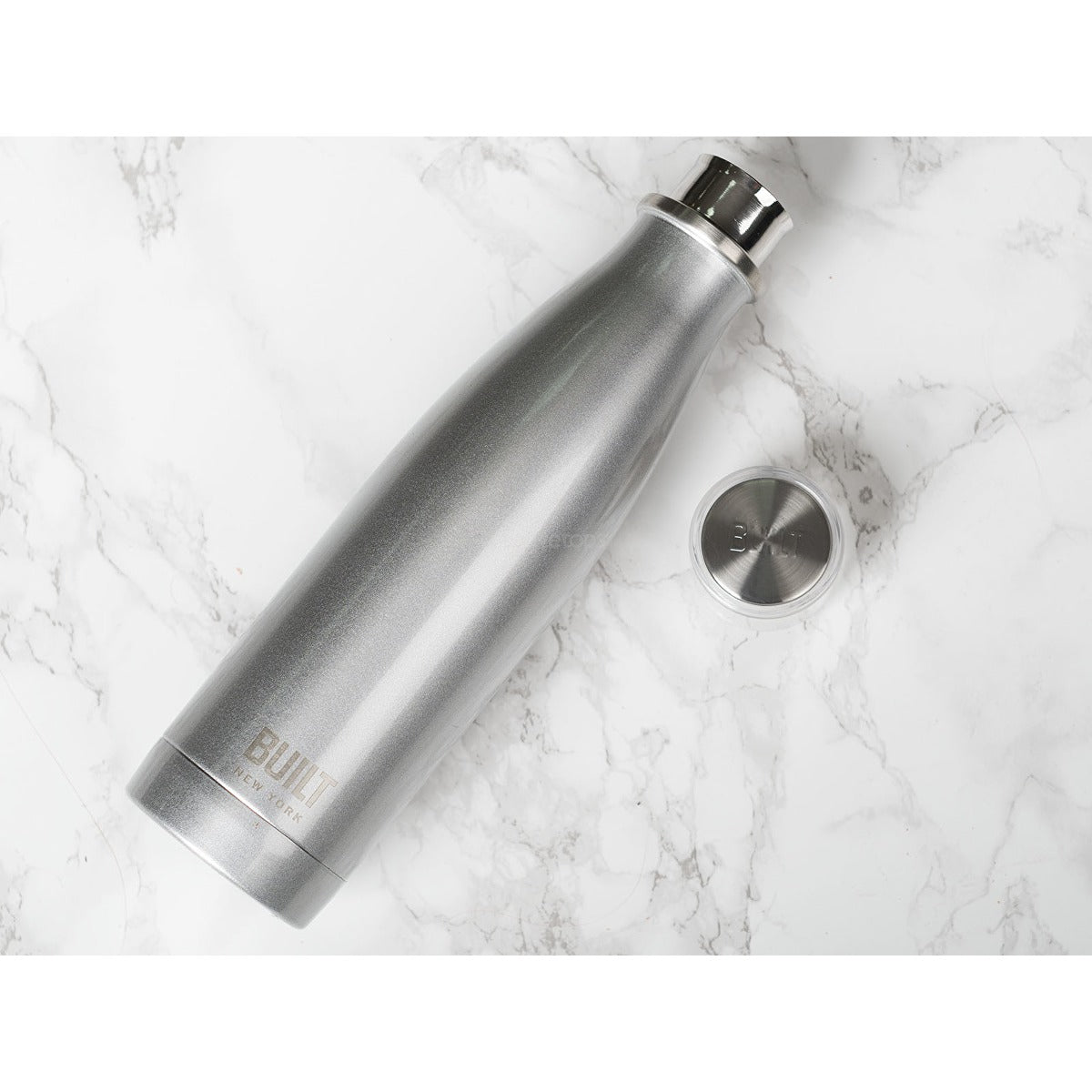 Built Perfect Seal Leakproof Insulated Bottle Metallic 500ml