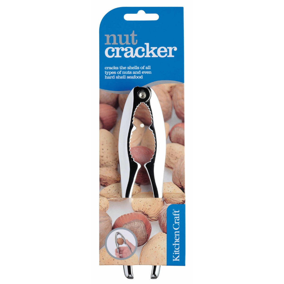 KitchenCraft Chrome Nut Cracker