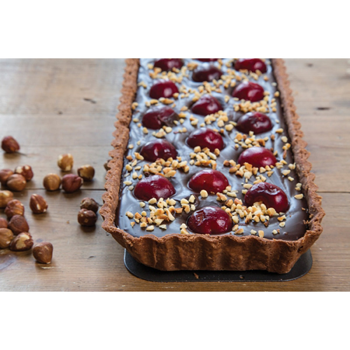 MasterClass Non-Stick Loose Base Rectangular Fluted Flan & Quiche Tin