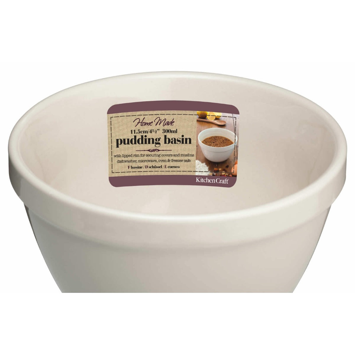 Home Made Stoneware Pudding Basin 300ml