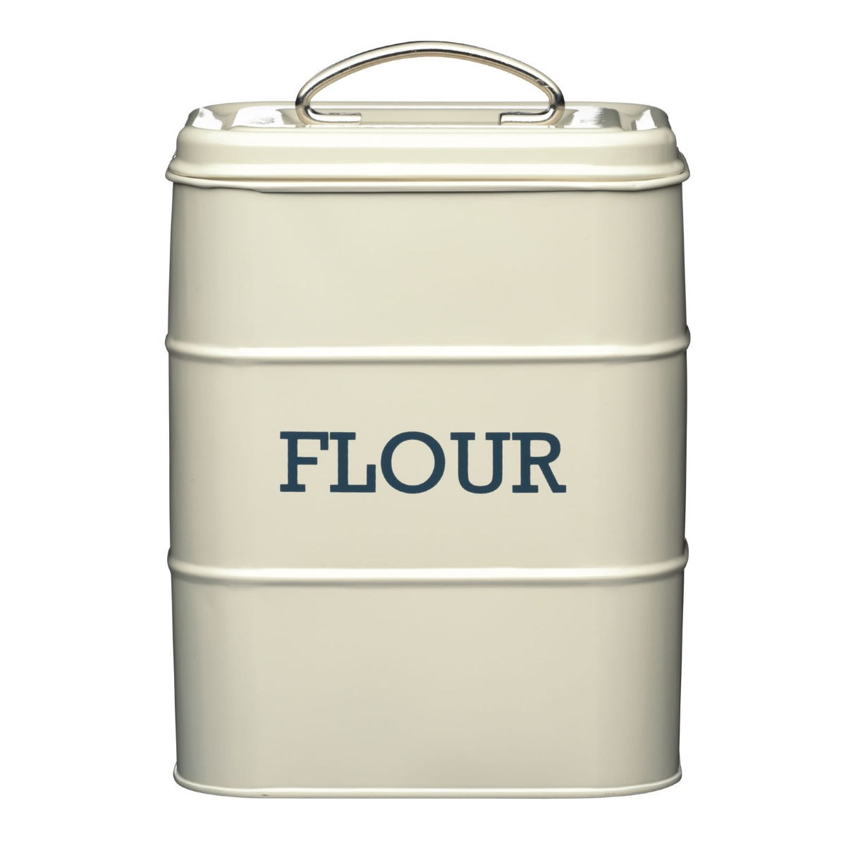 Living Nostalgia by KitchenCraft Antique Cream Flour Tin