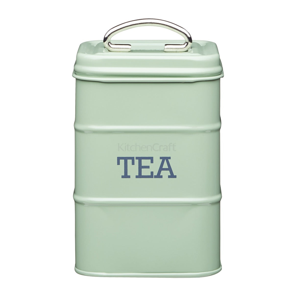 Living Nostalgia by KitchenCraft English Sage Green Tea Tin