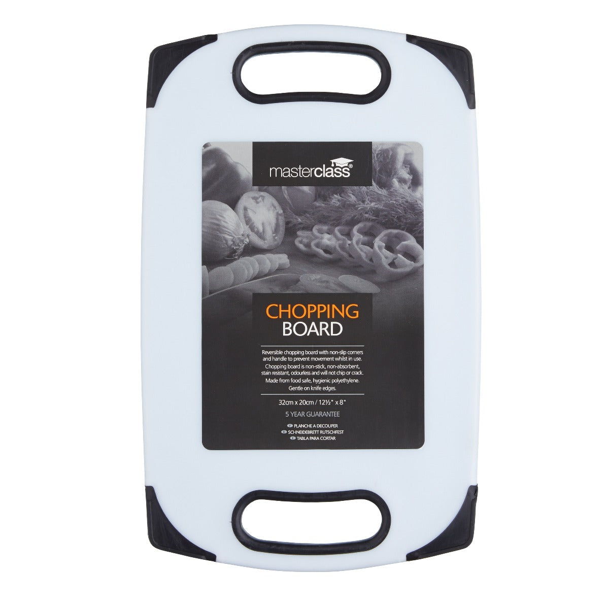MasterClass Chopping Board Non-Slip Polyethylene Small
