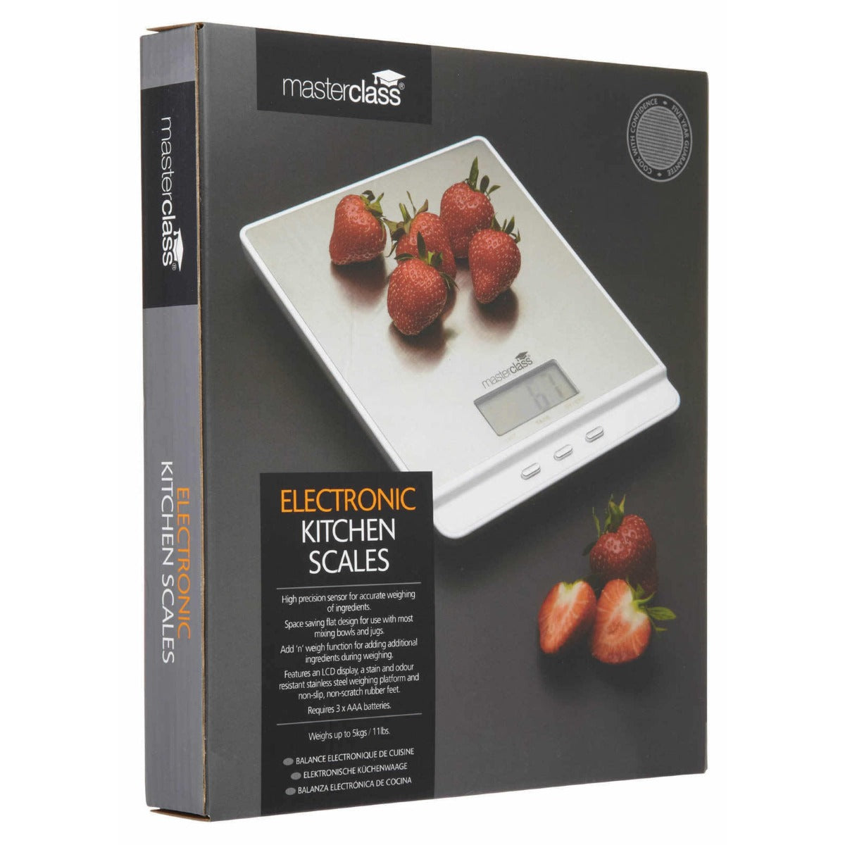 MasterClass Electronic Add 'N' Weigh Platform Scales