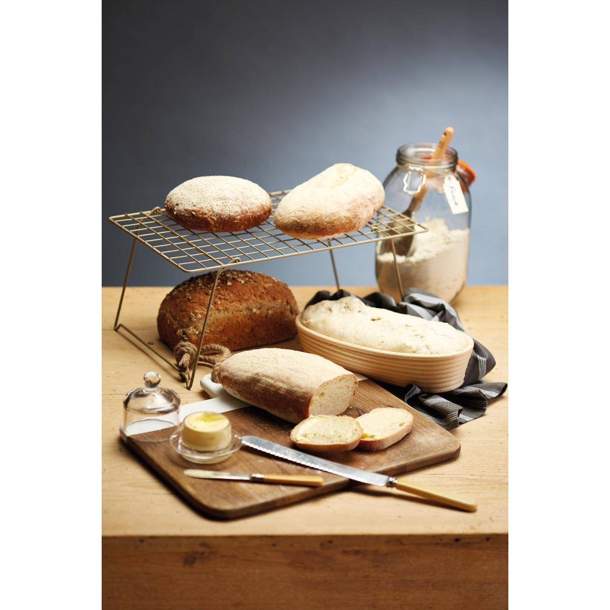 Paul Hollywood Rattan Oval Proving Basket