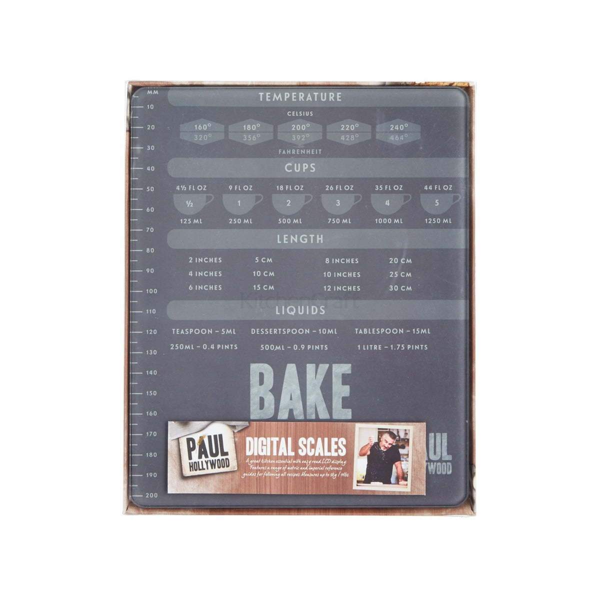 Paul Hollywood Electronic Add 'n' Weigh Platform Scales 5kg