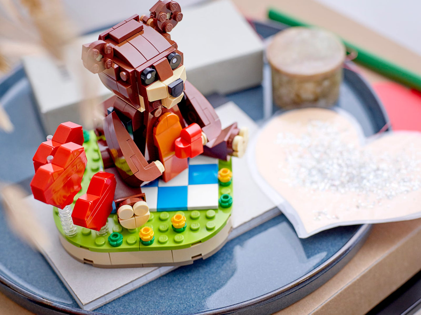 Lego Valentine's Brown Bear 40462