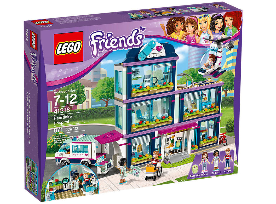 Lego Friends Heartlake Hospital 41318