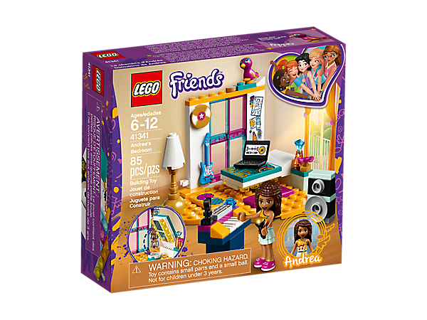 Lego Friends Andrea's Bedroom 41341