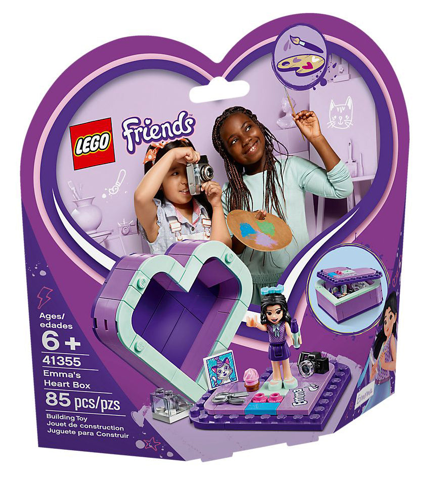Lego Friends Emma's Heart Box 41355