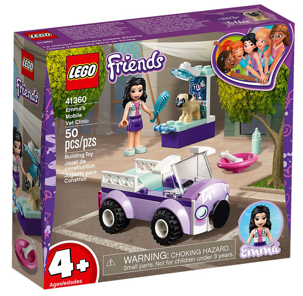 Lego Friends Emma's Mobile Vet Clinic 41360