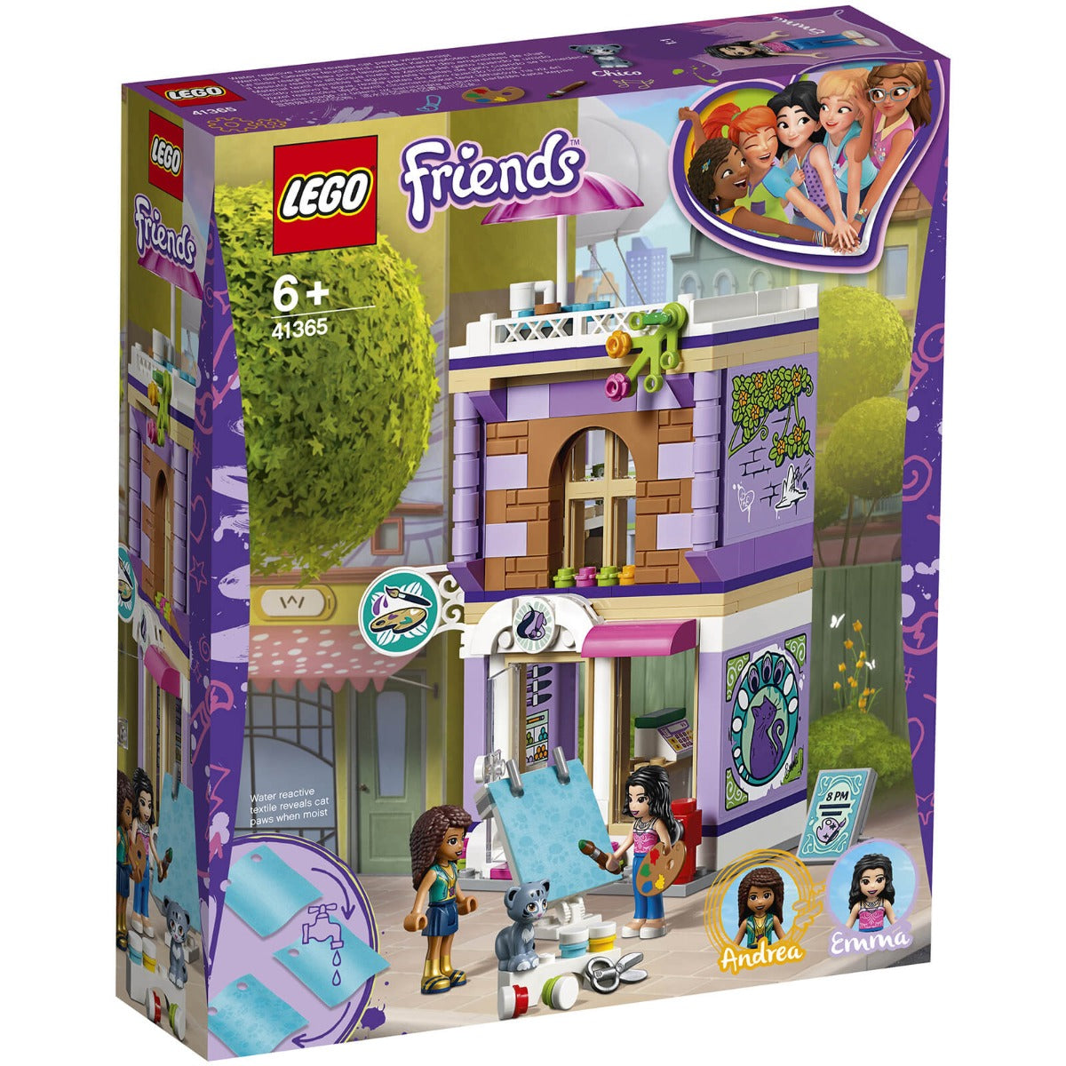 Lego Friends Emma's Art Studio 41365
