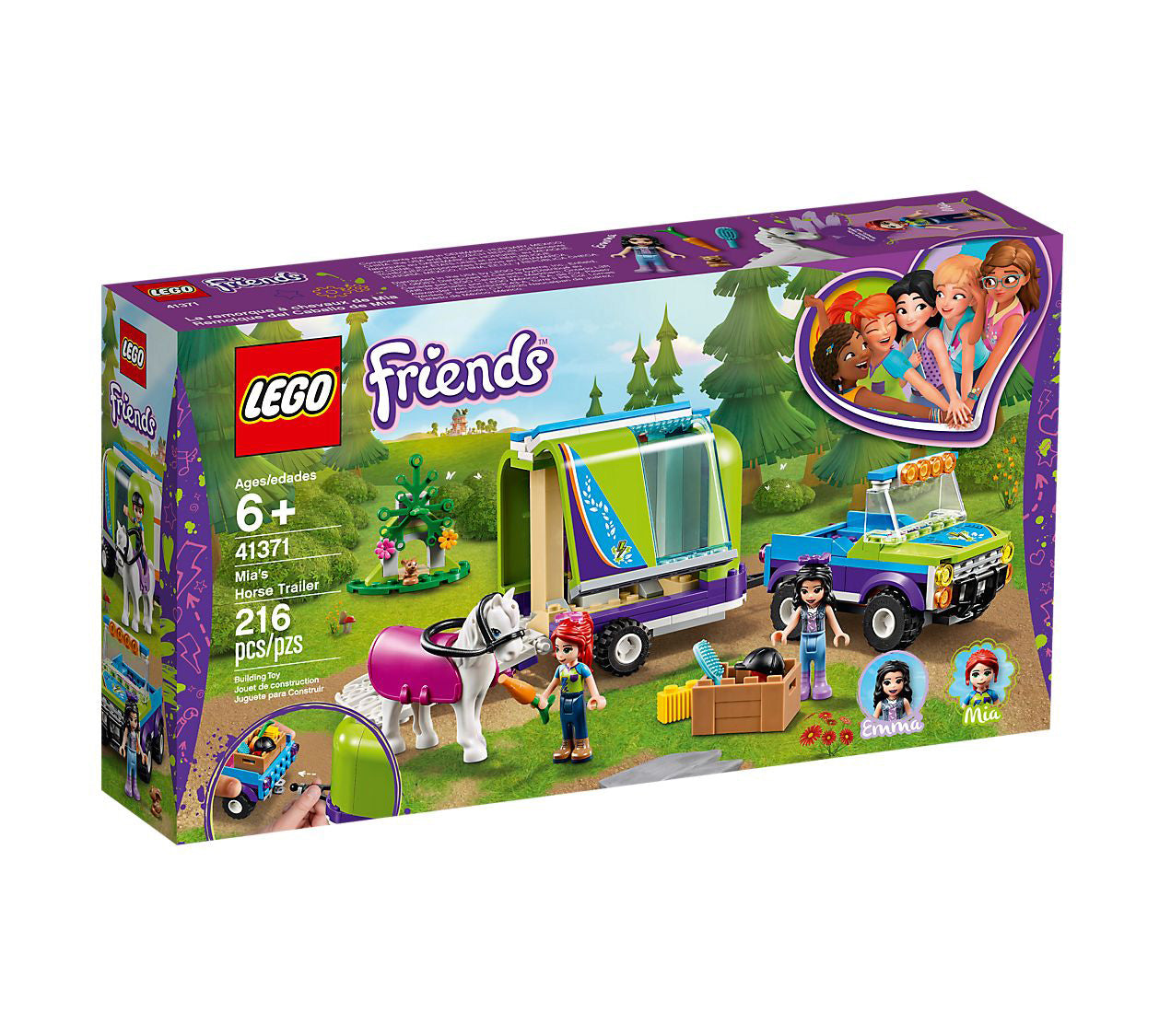 Lego Friends Mia's Horse Trailer 41371