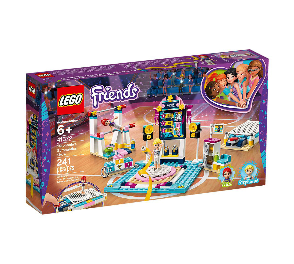 Lego Friends Stephanies Gymnastics Show 41372