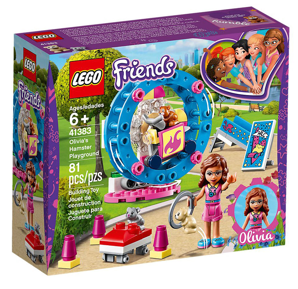 Lego Friends Olivia's Hamster Playground 41383