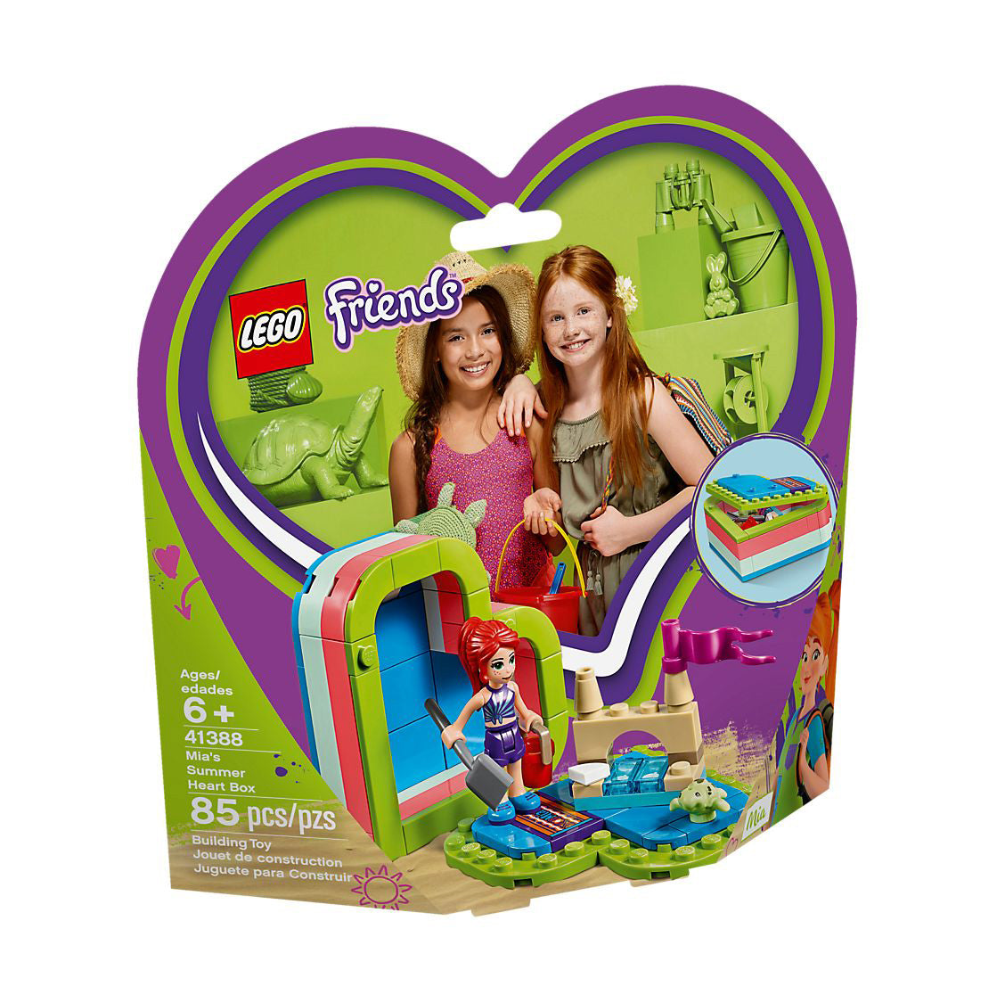 Lego Friends Mia's Summer Heart Box 41388