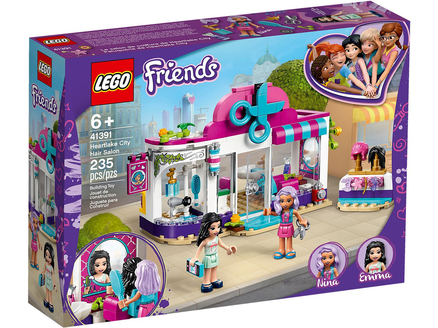 Lego Friends Heartlake City Hair Salon 41391