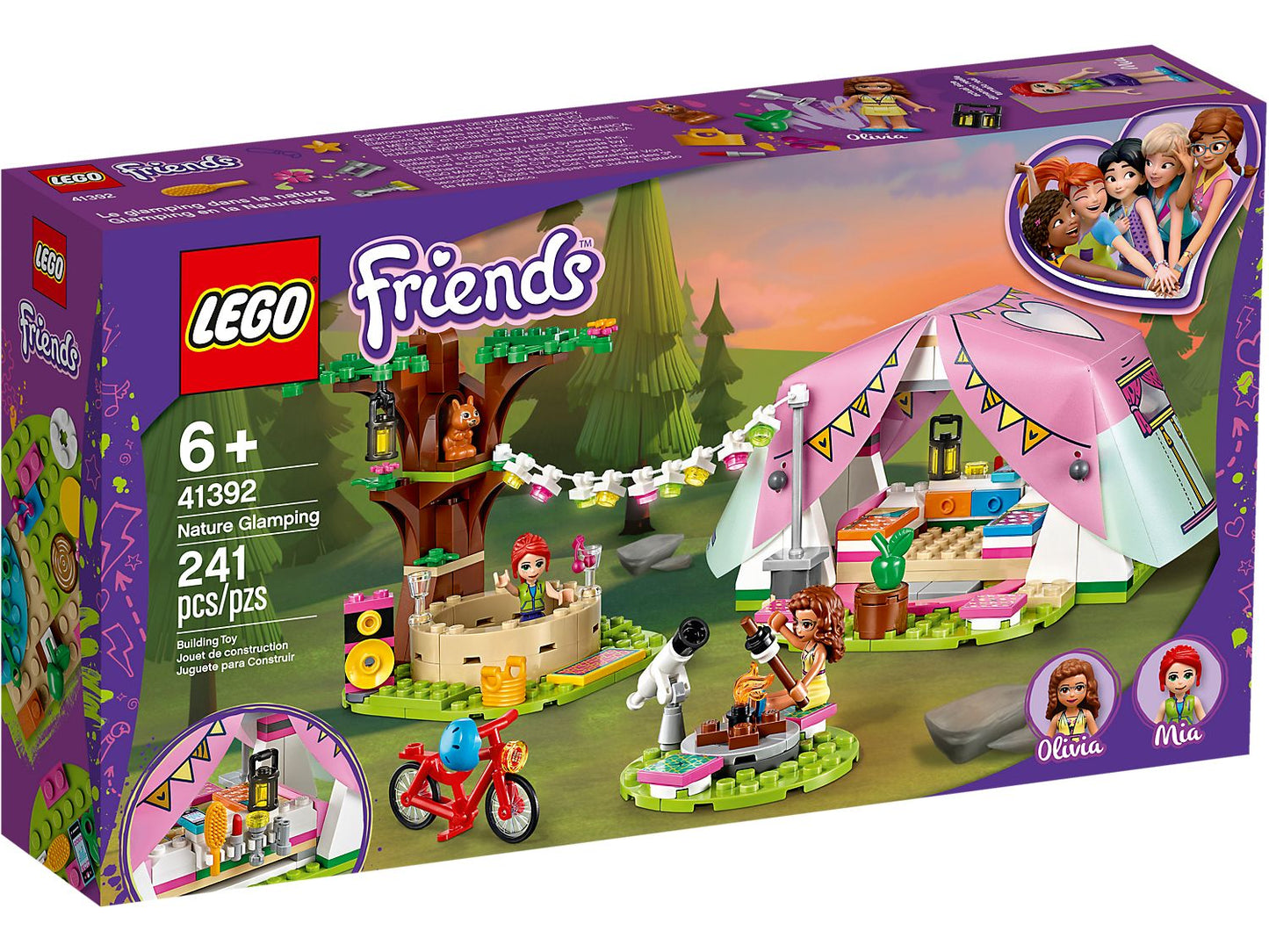 Lego Friends Nature Glamping 41392