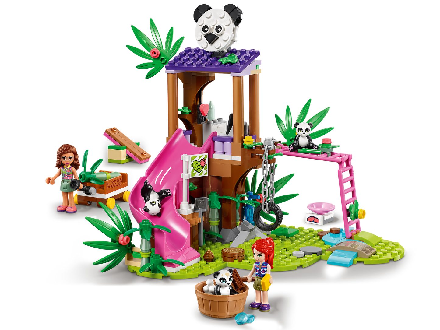 Lego Friends Panda Jungle Tree House 41422