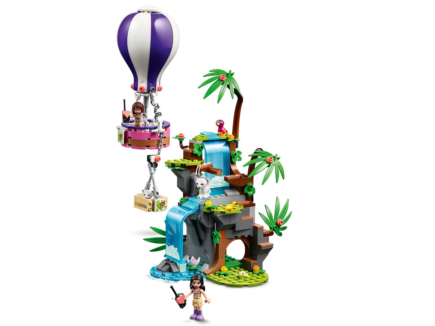 LEGO Friends Tiger Hot Air Balloon Jungle Rescue 41423