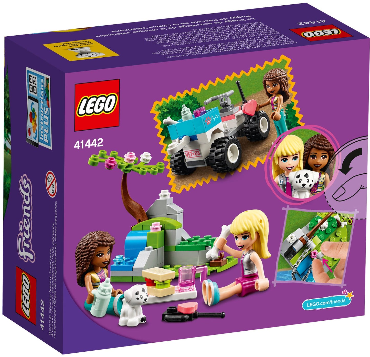 Lego Friends Vet Clinic Rescue Buggy 41442