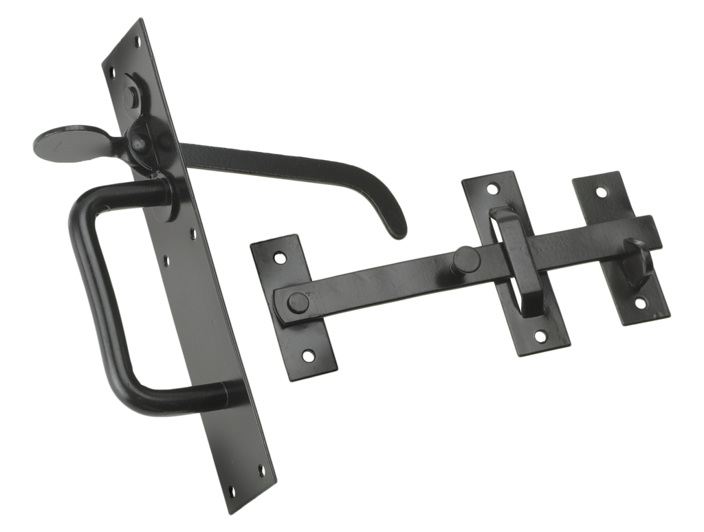 Eliza Tinsley Suffolk Latch No.3 with Long Thumb Bit Black