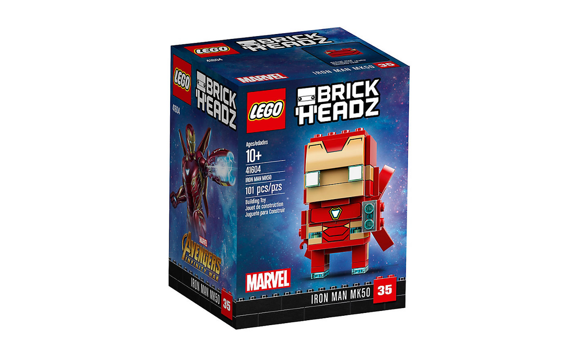 LEGO Brickheadz Iron Man MK50 41604 Sam Turner Sons
