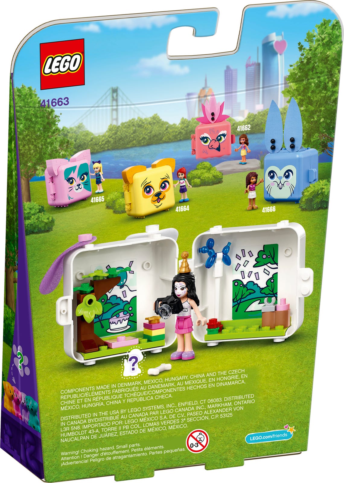 LEGO Friends Emma's Dalmatian Cube 41663