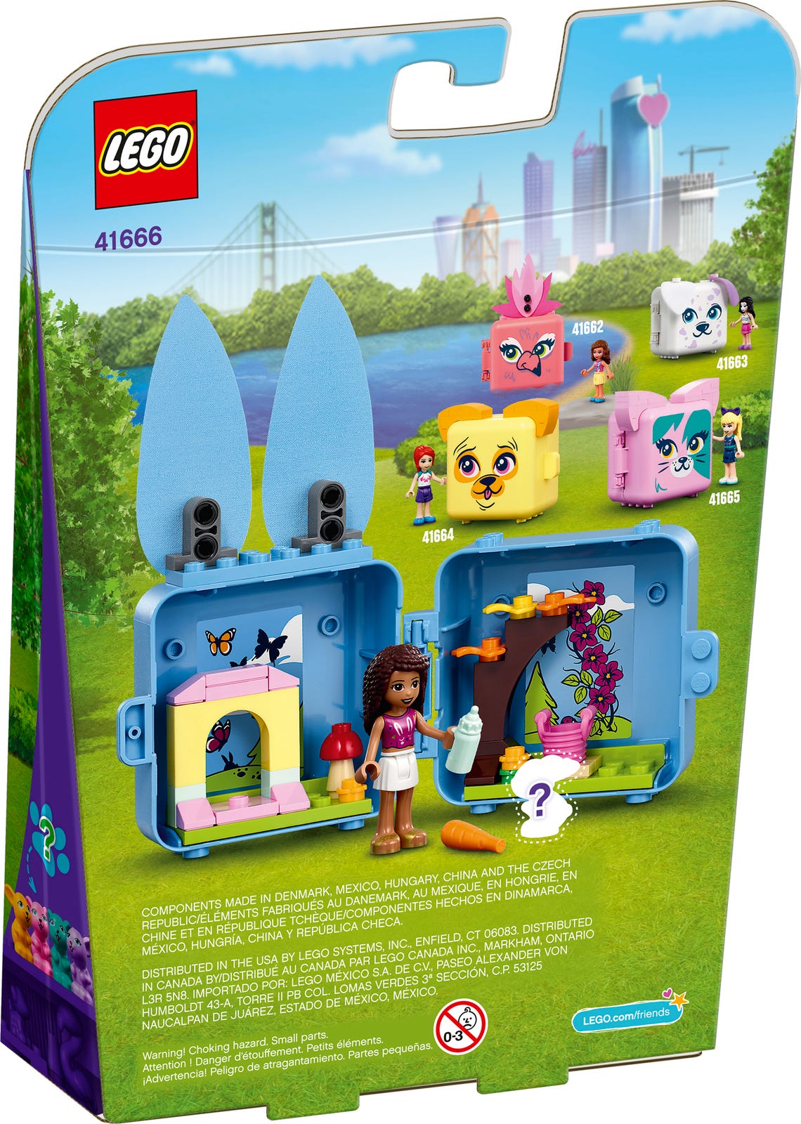 LEGO Friends Andrea's Bunny Cube 41666