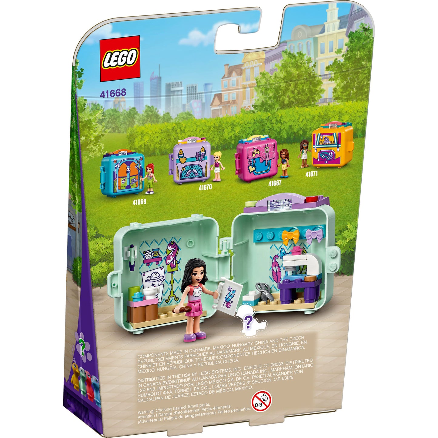 LEGO Friends Emma's Fashion Cube 41668