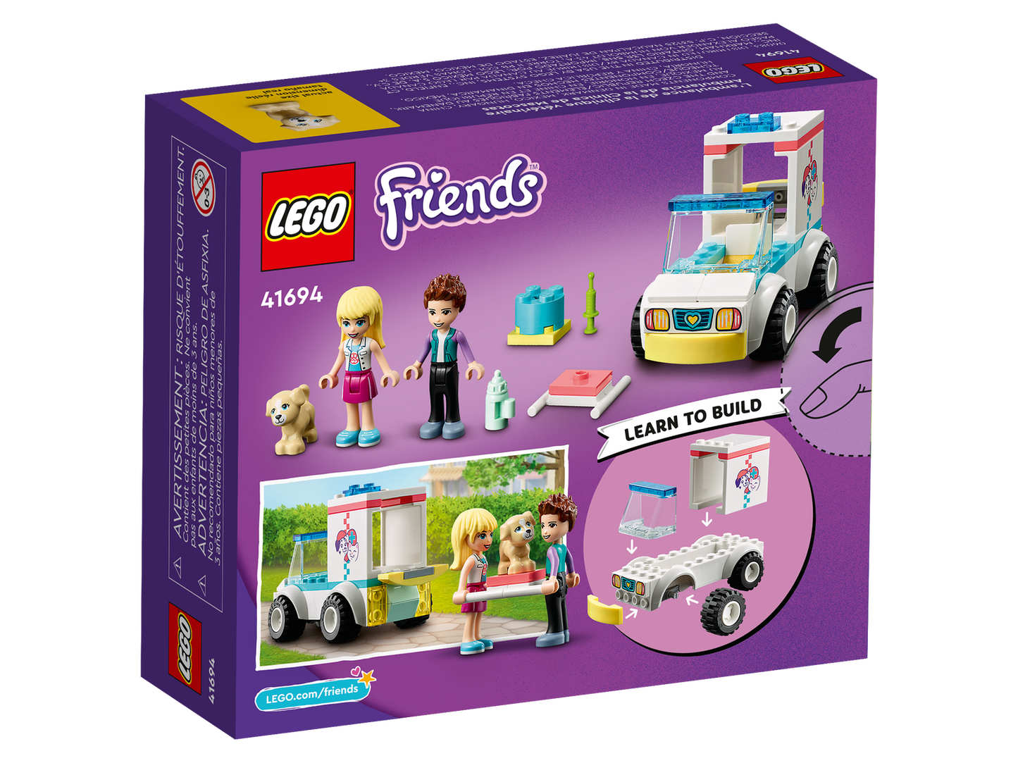 LEGO Friends Pet Clinic Ambulance 41694